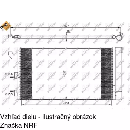 Chladiče klimatizácie POLCAR 3003K8C2 - obr. 2