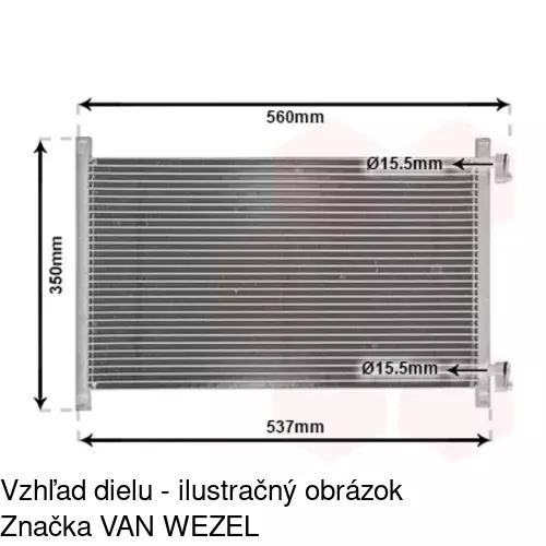 Chladiče klimatizácie POLCAR 3022K82X - obr. 4