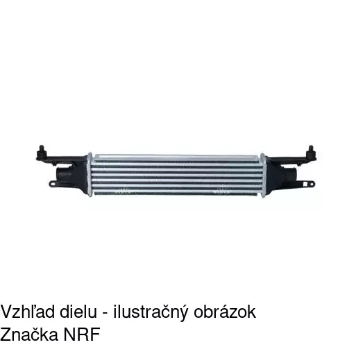 Chladiče vzduchu (Intercoolery) POLCAR 3024J8-2 - obr. 2