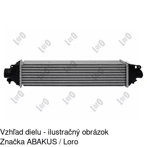 Chladiče vzduchu (Intercoolery) POLCAR 3024J8-3 - obr. 5