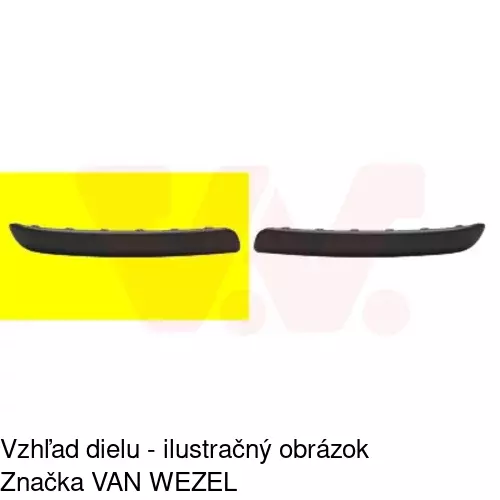 Lišta nárazníka POLCAR 304407-6 - obr. 4