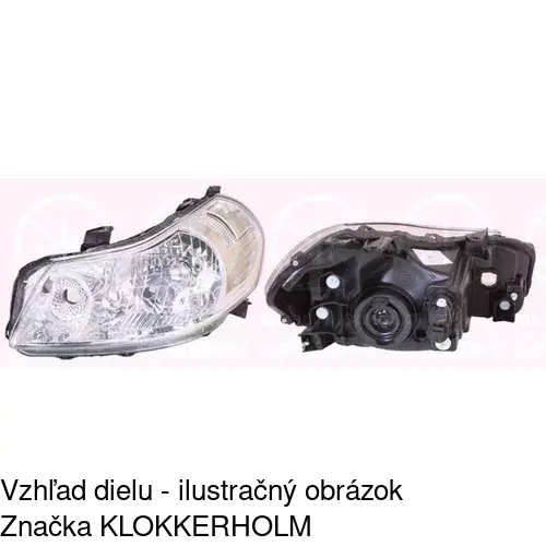 Hlavný reflektor POLCAR 307509-X - obr. 3