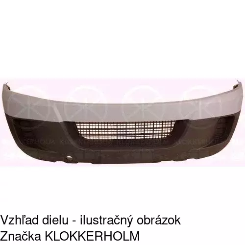 Predný nárazník POLCAR 308007-1