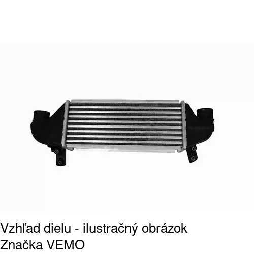 Chladiče vzduchu (Intercoolery) POLCAR 3201J8-1 - obr. 1