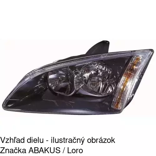 Hlavný reflektor POLCAR 3202091T - obr. 3