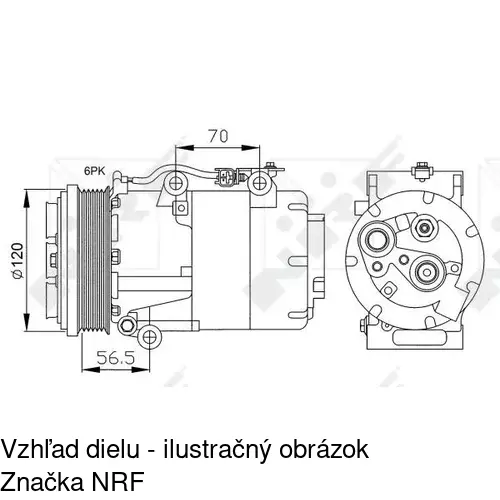 Kompresor AC POLCAR 3202KS-1 - obr. 2