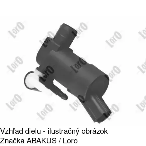 Pumpička ostrekovača POLCAR 3202PS-2 - obr. 4