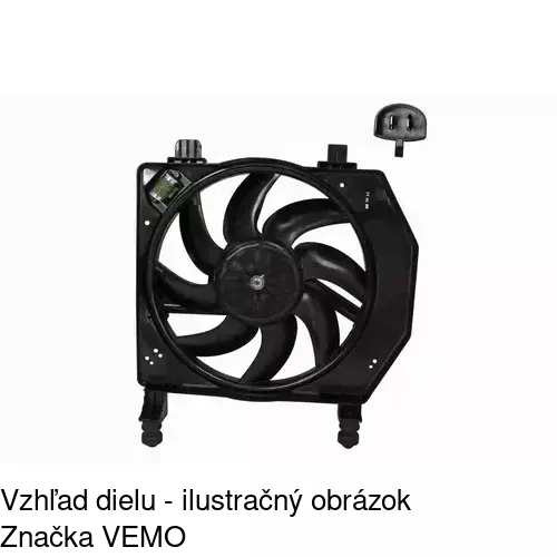 Ventilátor bez krytu / podpery POLCAR 321023U2 - obr. 3