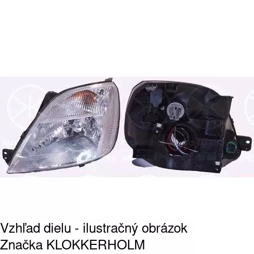 Hlavný reflektor POLCAR 321209-T - obr. 3