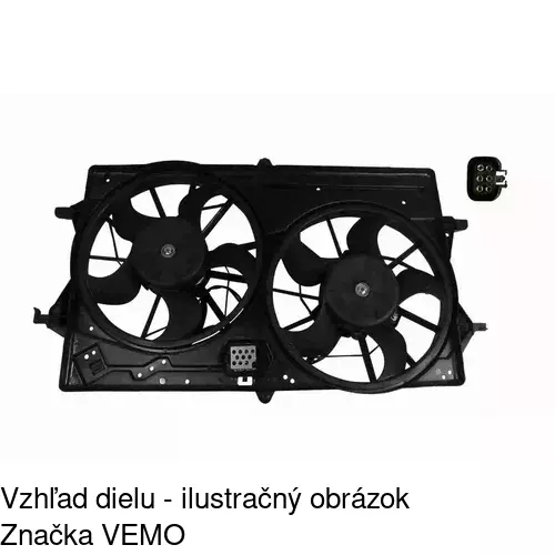 Ventilátory chladičov POLCAR 321223W1 - obr. 1