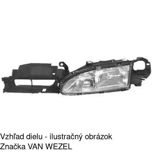 Hlavný reflektor POLCAR 3216100E - obr. 4