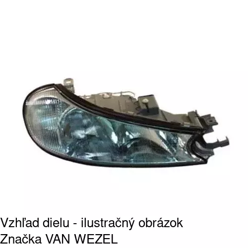 Hlavný reflektor 3217101E /POLCAR/ - obr. 4