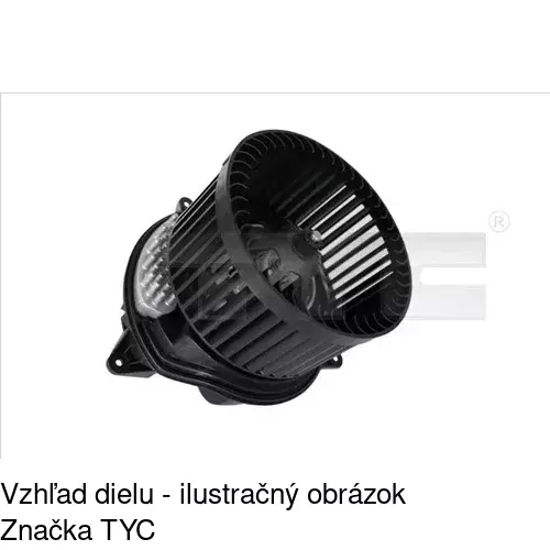 Ventilátory kúrenia POLCAR 3218NU-1