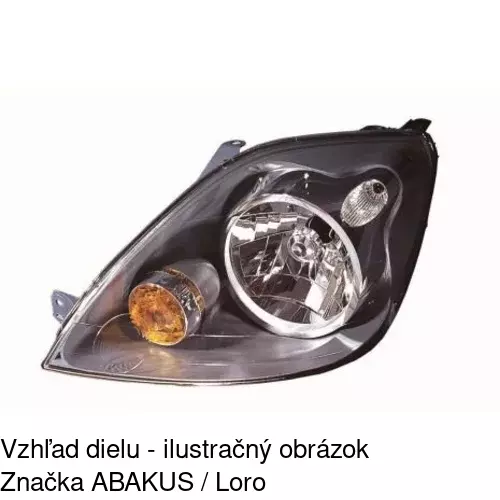 Hlavný reflektor POLCAR 323709-U - obr. 2