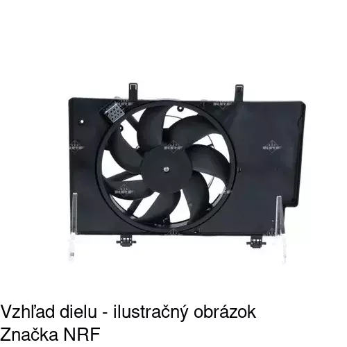 Ventilátory chladičov POLCAR 323823W2