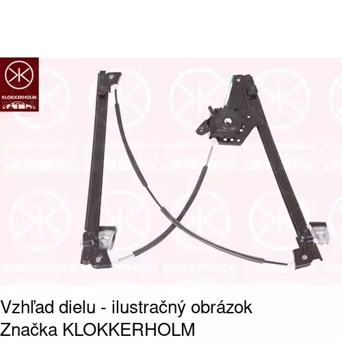 Elektrický mechanizmus okna dverí POLCAR 3240PSE1 - obr. 1