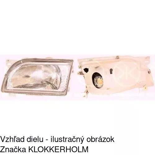 Hlavný reflektor POLCAR 3246090E