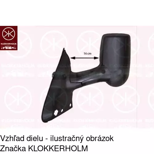 Vonkajšie zrkadlo POLCAR 3247514S - obr. 4