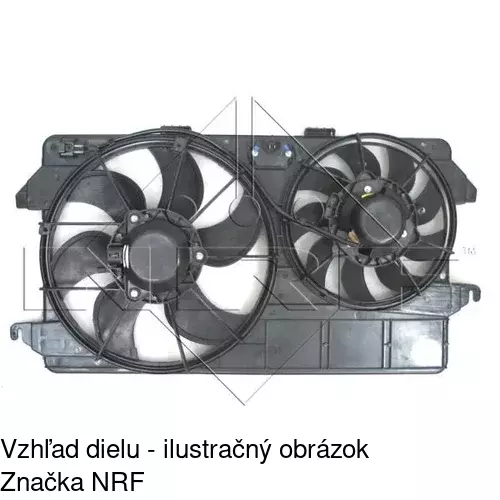 Ventilátory chladičov POLCAR 325623W2 - obr. 1