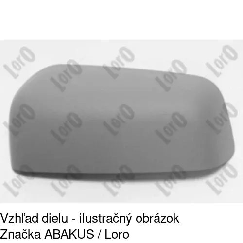 Vonkajšie zrkadlo POLCAR 3259514S