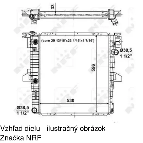 Chladiče vody 327008-3 /POLCAR/ - obr. 1