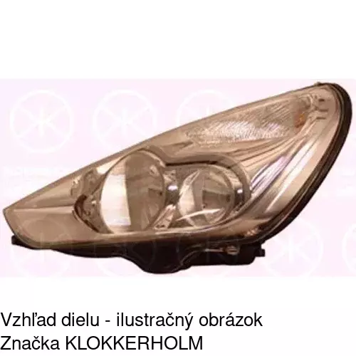 Hlavný reflektor 3275100E /POLCAR/ - obr. 1