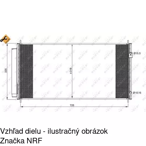 Chladiče klimatizácie POLCAR 3837K8C1S