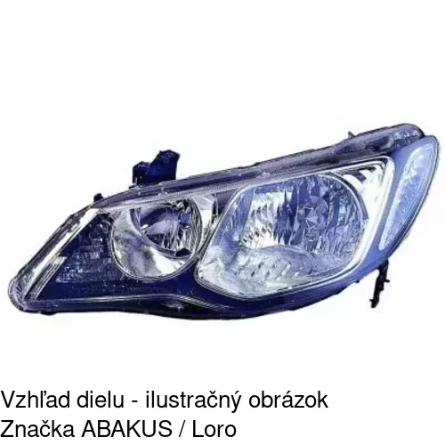 Hlavný reflektor POLCAR 3845092E