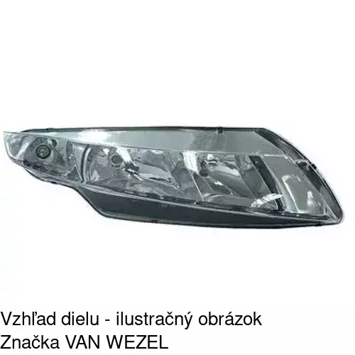 Hlavný reflektor POLCAR 3845103E - obr. 5