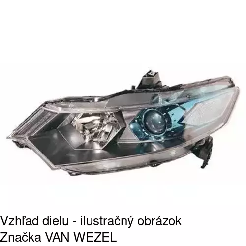 Hlavný reflektor POLCAR 385809-E