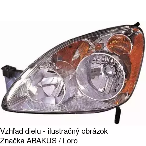 Hlavný reflektor POLCAR 387709-E - obr. 3