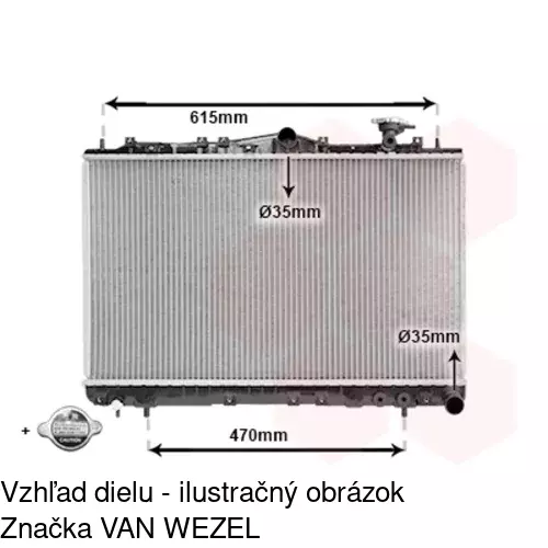 Chladiče vody 402208 /POLCAR/ - obr. 1