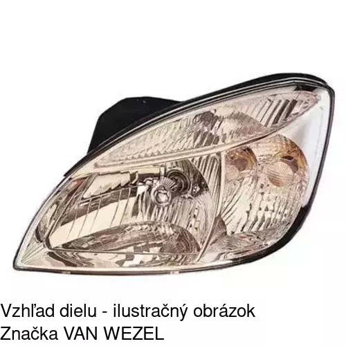 Hlavný reflektor 4117091E /POLCAR/ - obr. 3