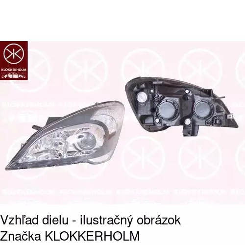 Hlavný reflektor POLCAR 411809-E - obr. 4