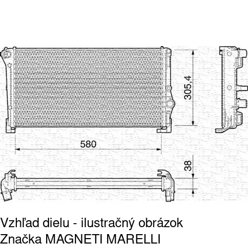 Chladiče vody POLCAR 420208A6