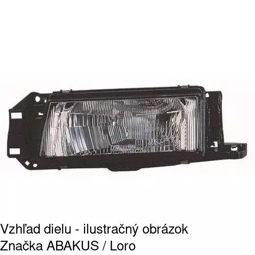 Hlavný reflektor POLCAR 4505100E - obr. 1