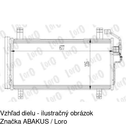 Chladiče klimatizácie POLCAR 4519K8C3S