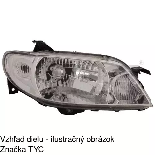 Hlavný reflektor POLCAR 4540092E