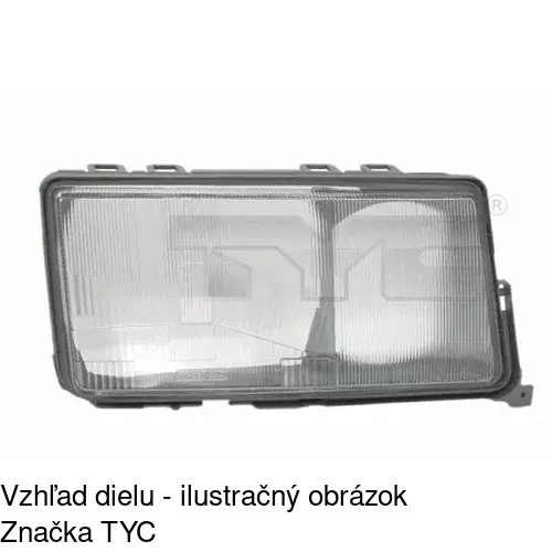 Sklo reflektora POLCAR 500112-E