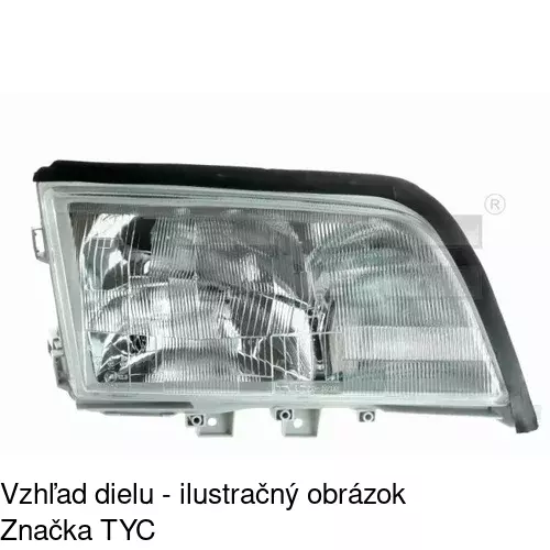 Hlavný reflektor POLCAR 5002090E - obr. 2