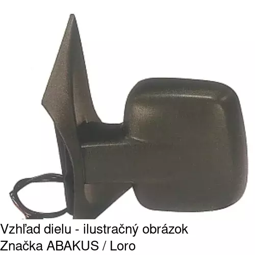 Vonkajšie zrkadlo POLCAR 5012514E - obr. 4