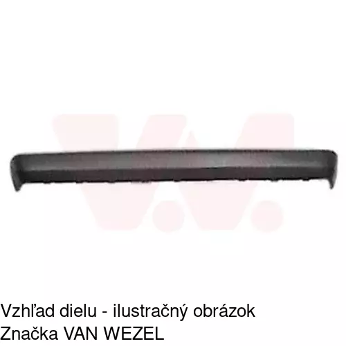 Lišta nárazníka POLCAR 501496-2 - obr. 1