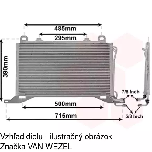 Chladiče klimatizácie POLCAR 5015K8C3 - obr. 4