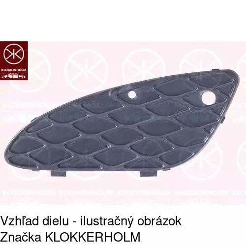 Kryt v nárazníku POLCAR 501627-2