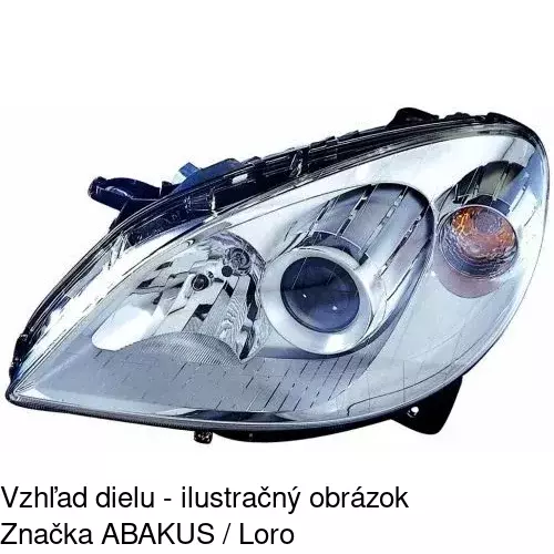 Hlavný reflektor POLCAR 5035090E - obr. 4