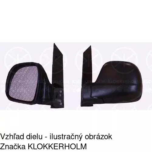 Vonkajšie zrkadlo POLCAR 504052-M - obr. 1