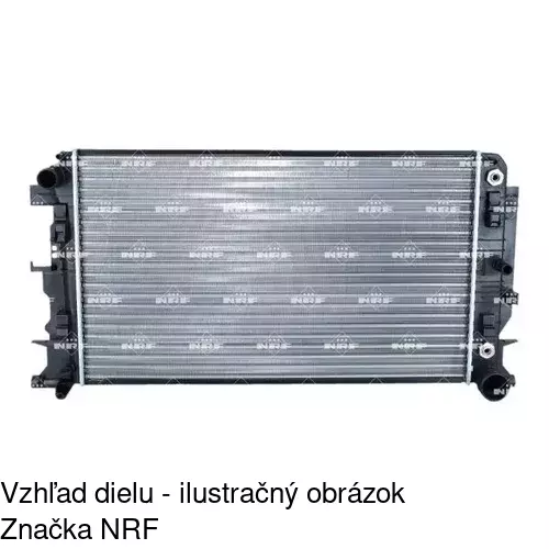 Chladiče vody POLCAR 506508A1 - obr. 1