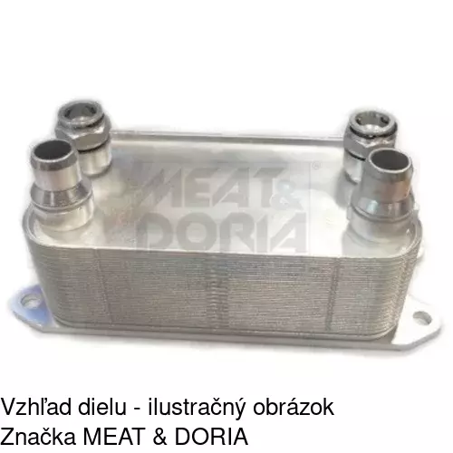 Chladiče oleja POLCAR 5070L81X - obr. 3