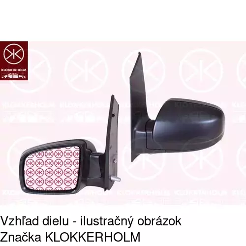 Vonkajšie zrkadlo 50N1521M /POLCAR/ - obr. 3