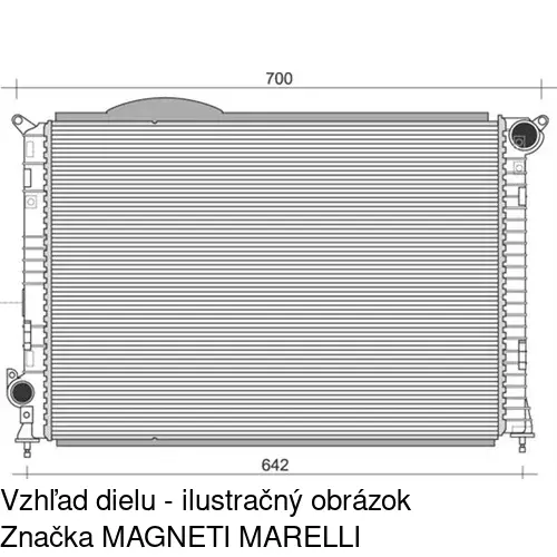 Chladiče vody POLCAR 510108-1 - obr. 2